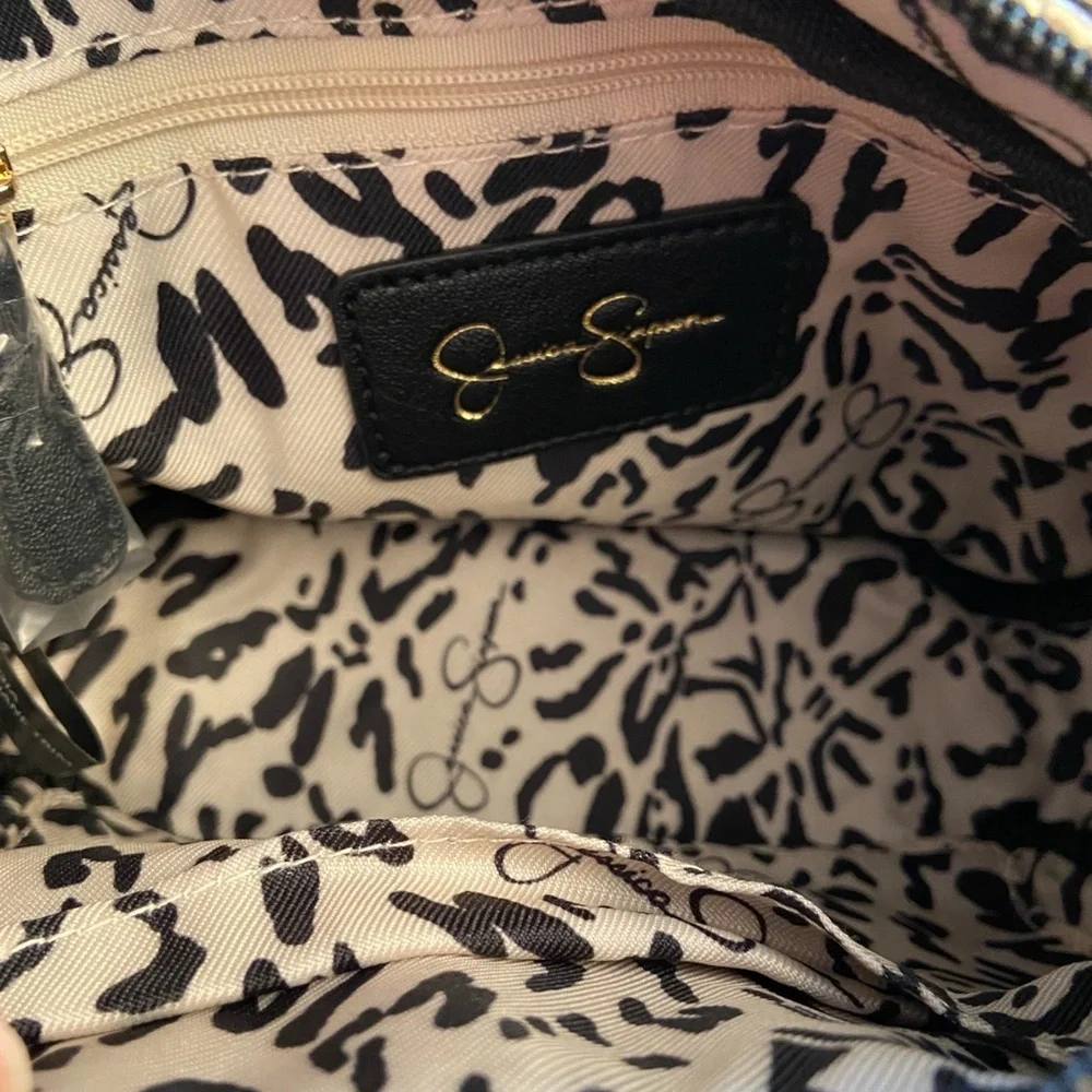 JESSICA SIMPSON Portia Shimmering Crossbody Bag - Picture 8 of 9